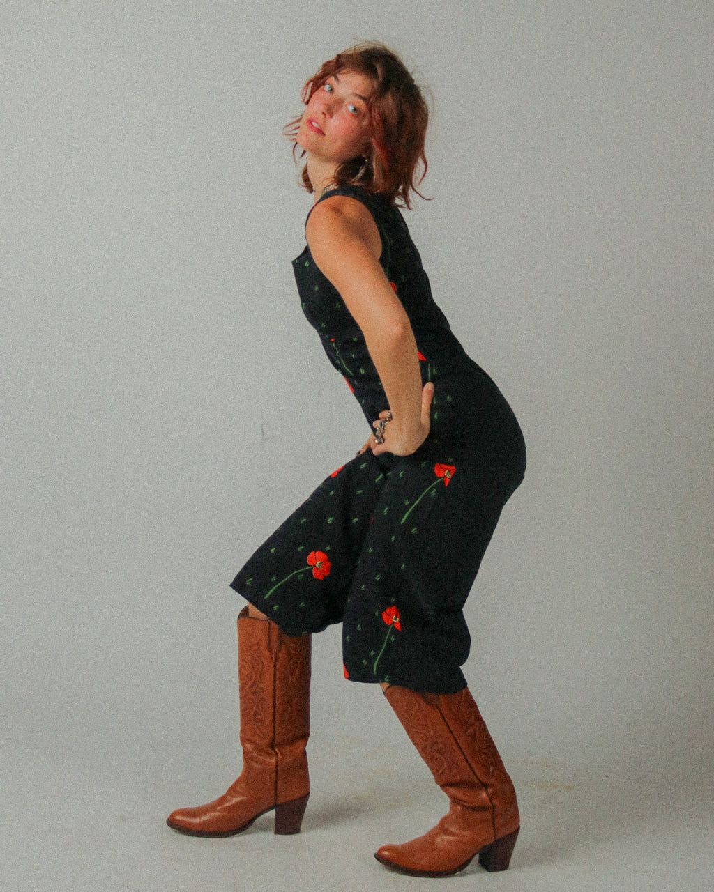 1970s Poppy Jumpsuit