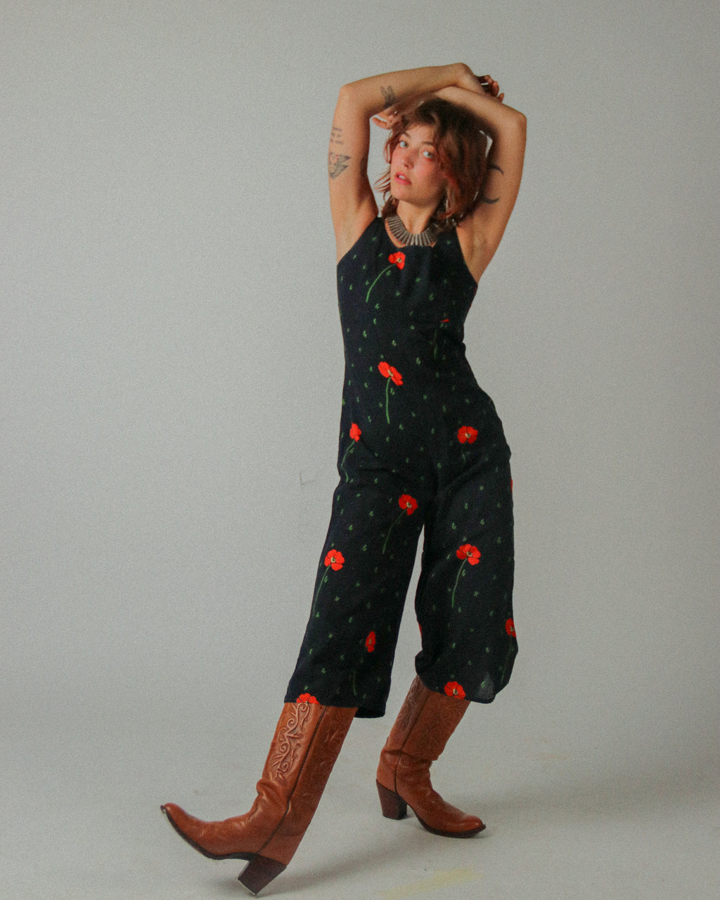 1970s Poppy Jumpsuit