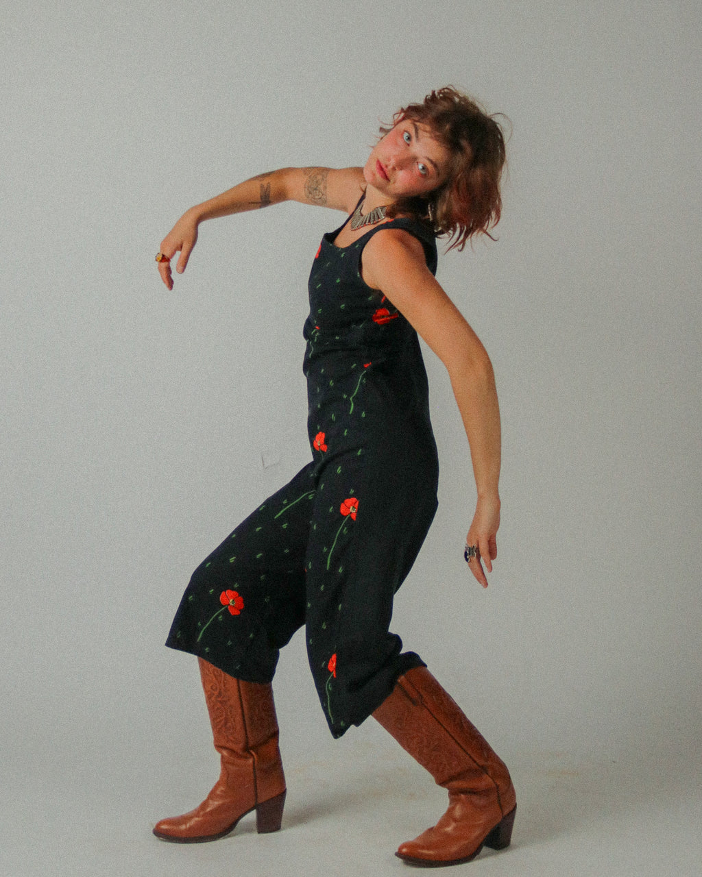 1970s Poppy Jumpsuit