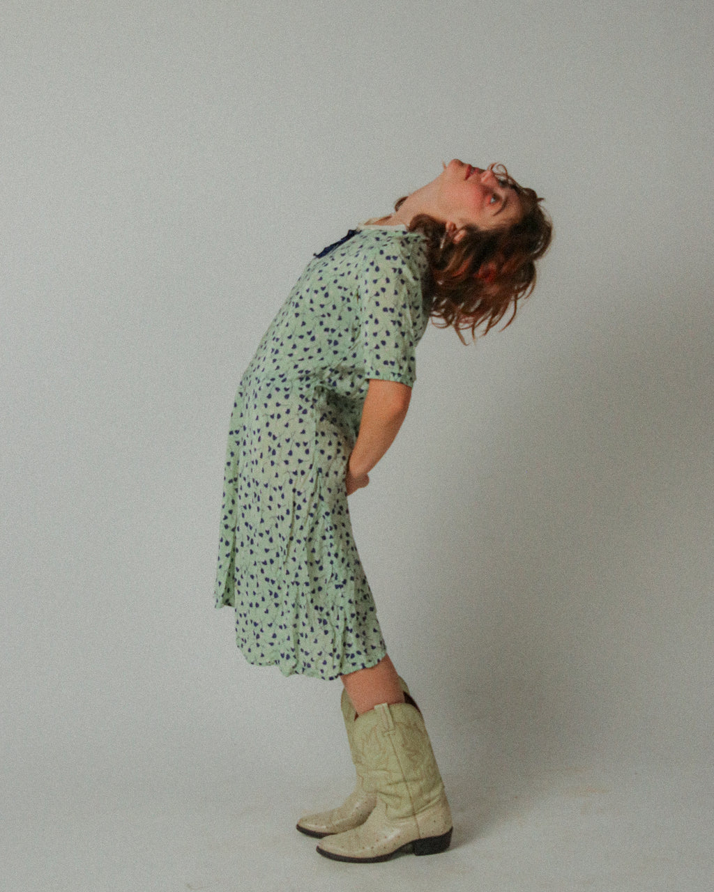 1930s Collared Day Dress