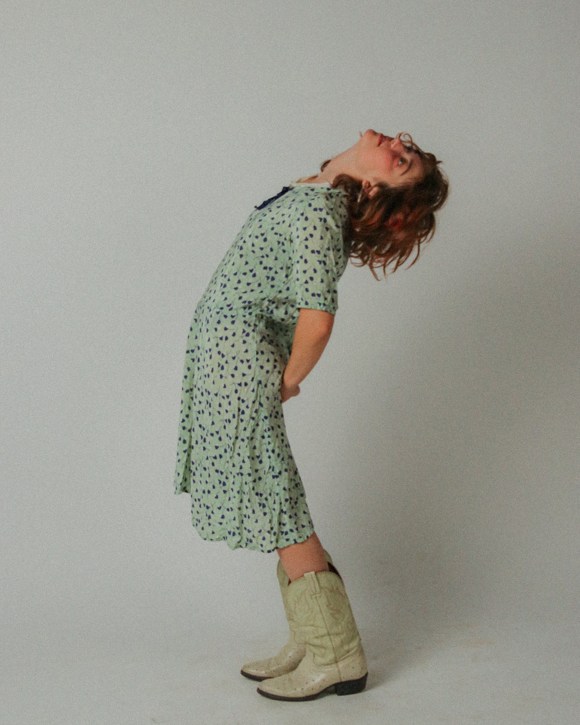 1930s Collared Day Dress