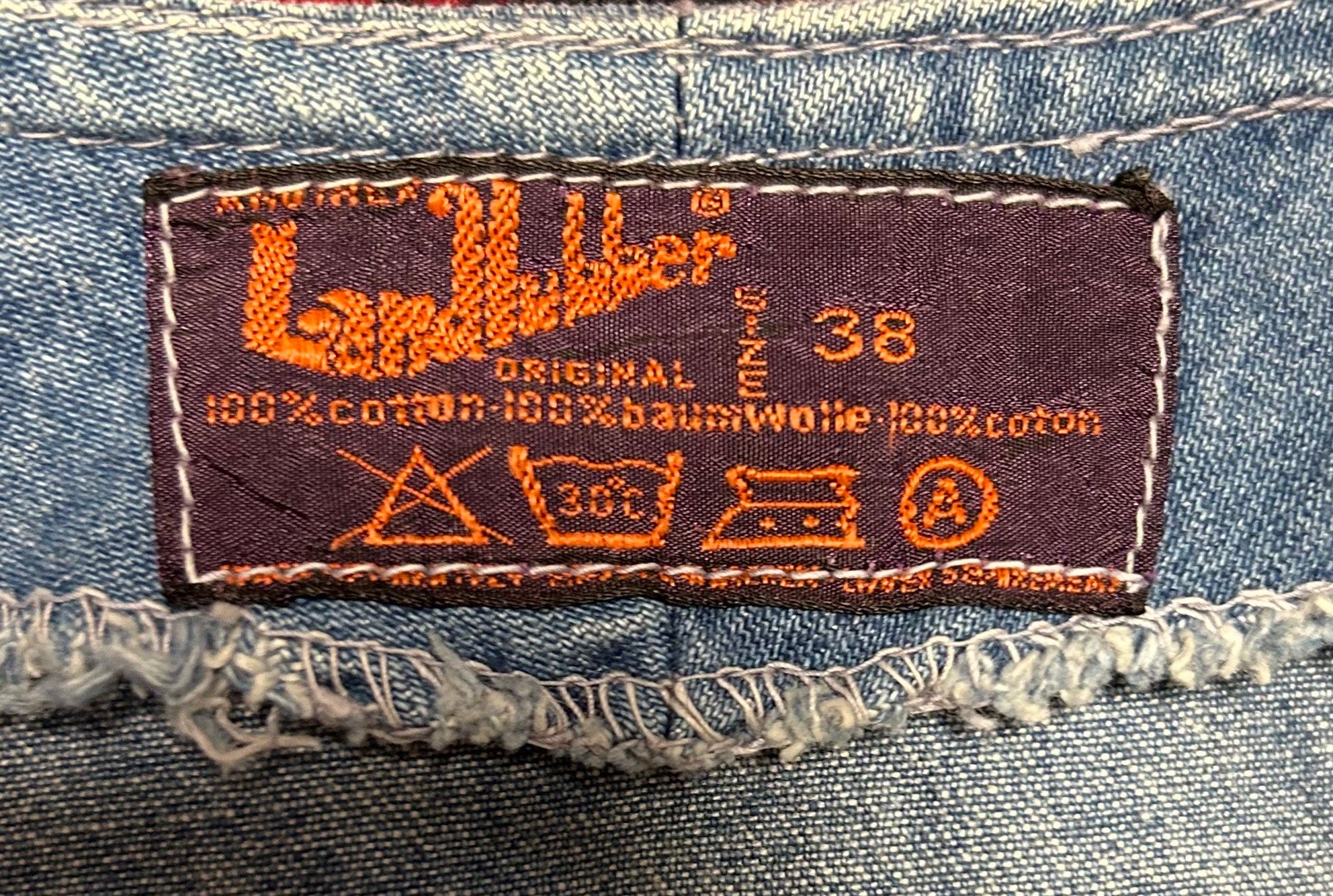 1970s Landlubber Denim Vest